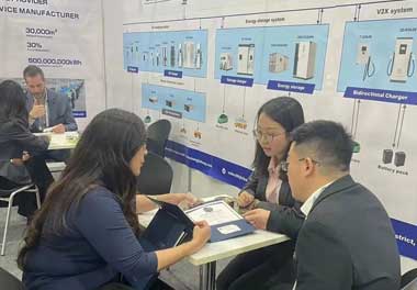 鴻嘉利新能源亮相韓國展會，為全球充電行業貢獻“中國力量”(圖6)